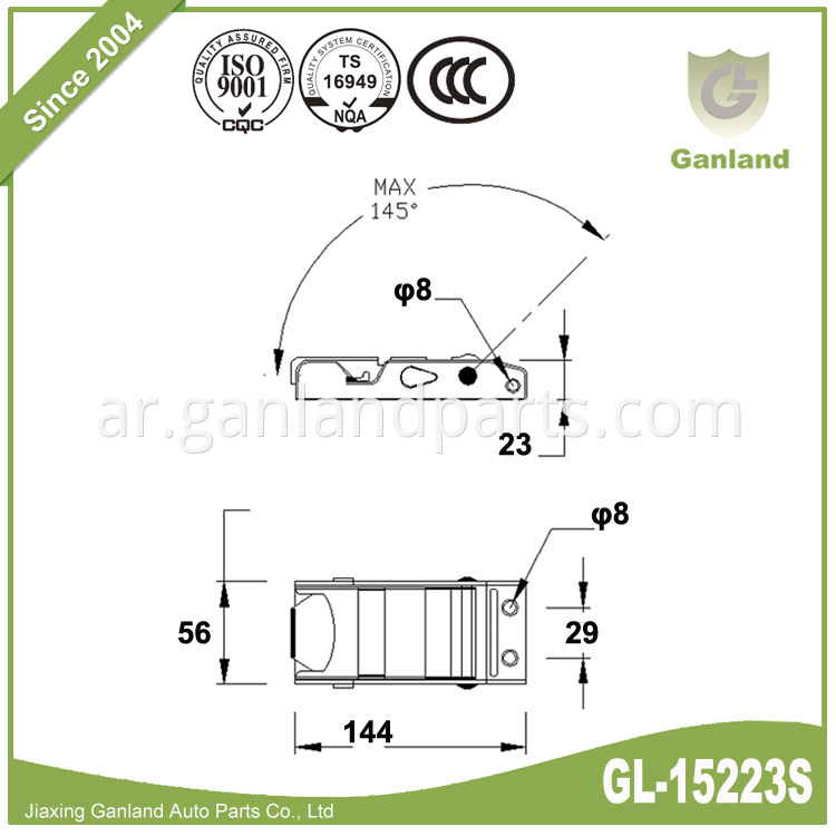 Stainless Buckle GL-15223S-1